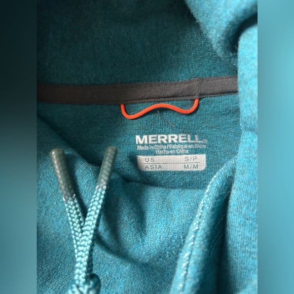 5/$25 Merrell women’s crossover cowl neck sweatshirt with pocket size small - Picture 5 of 9